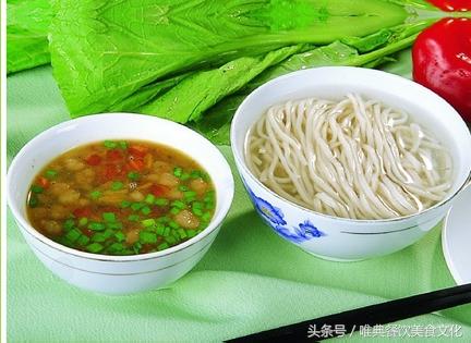 陜西特色小吃——戶縣擺湯面
