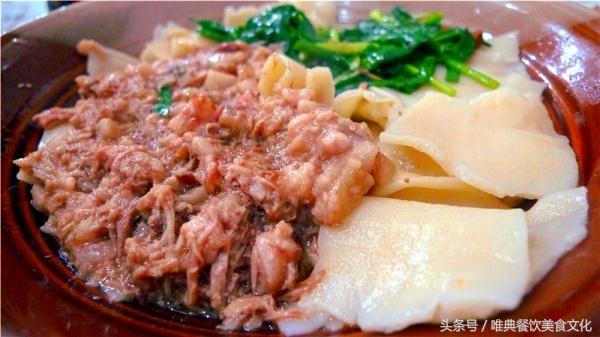 陜西特色小吃——臘汁肉揪面片