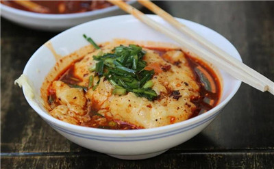 西安有種小吃叫攪團